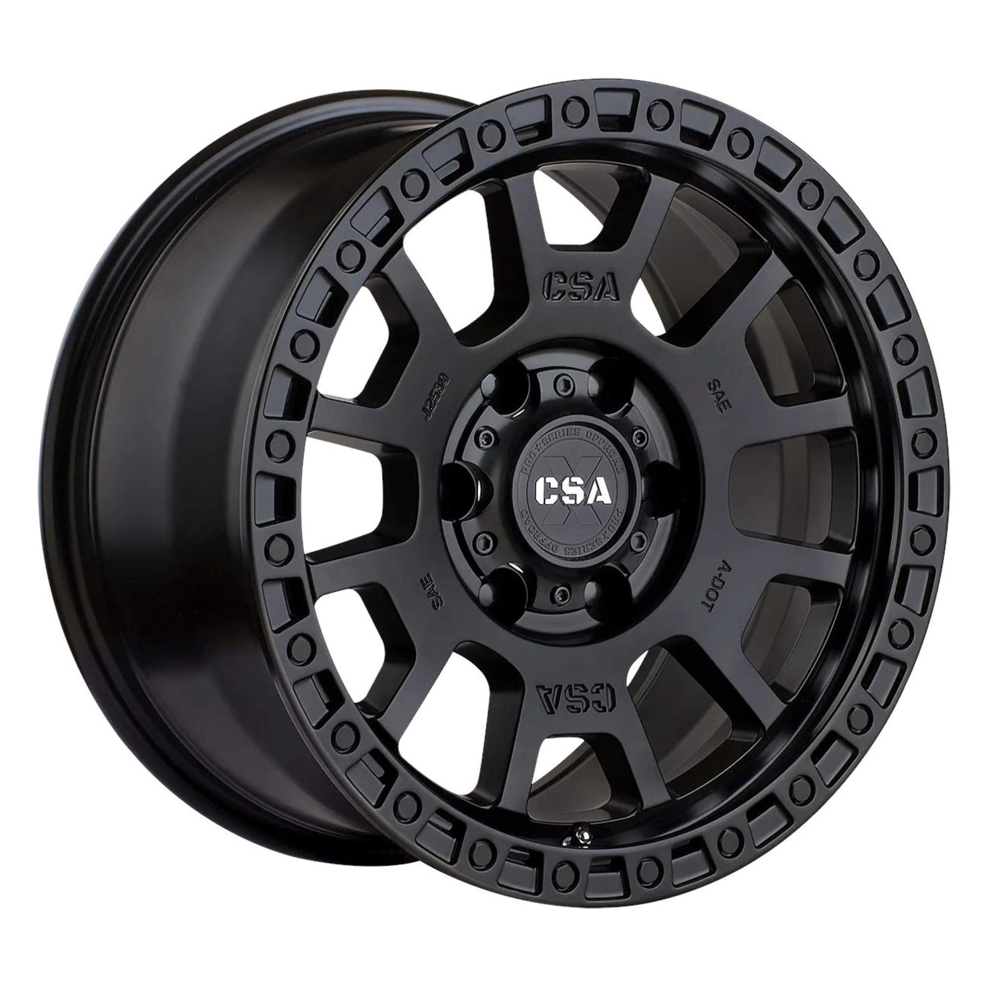 CSA | KINETIC ALLOY WHEELS (SATIN BLACK)